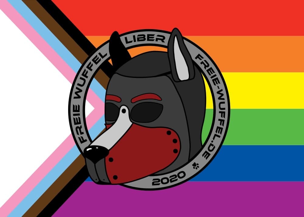 Freie Wuffel Pride - Gründungslogo